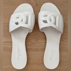 Dolce & Gabbana Women's Rubber Beachware Sliders